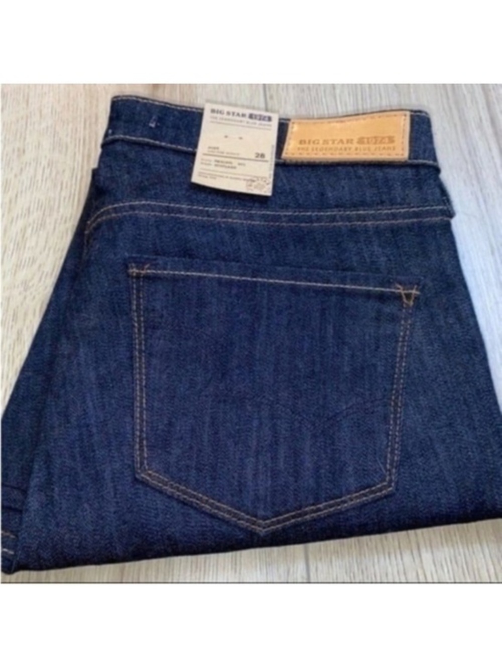 Big Star Women’s Dark Blue Cropped Ankle skinny denim Jeans